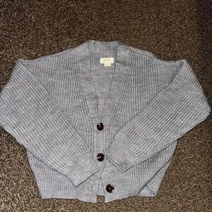 Anthropologie Button-Up Sweater
